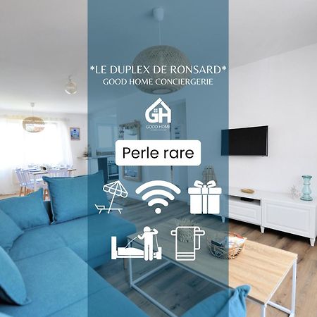 *Le Duplex De Ronsard*Plage Et Centre-Ville Dunkirk Exterior foto